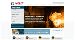 Desktop Screenshot of impactanalytical.com